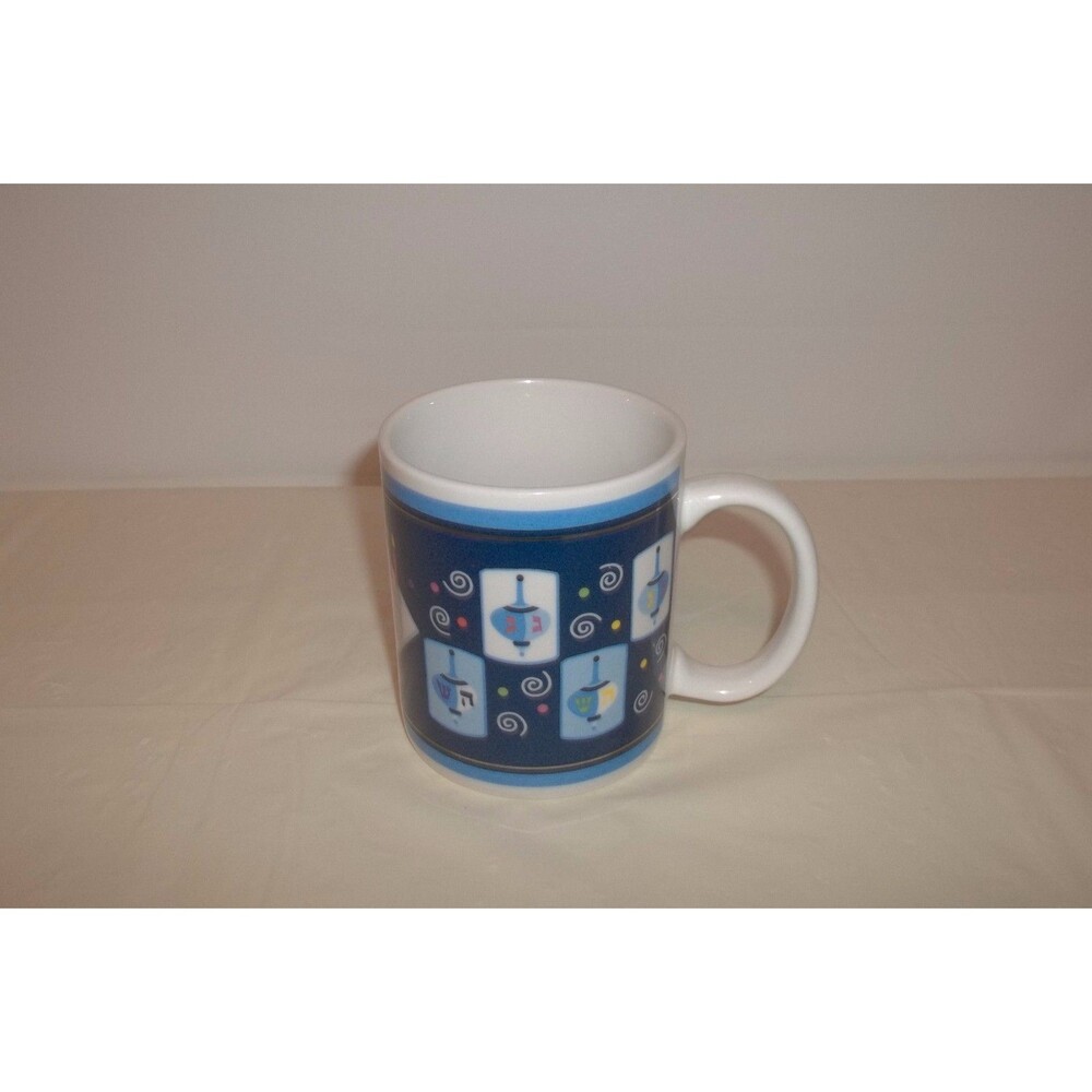 Rite Lite Ltd Menorah Hanukkah Chanukah Coffee Mug Cup Susan Fischer Weis.